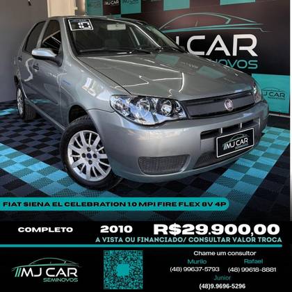 FIAT SIENA 1.0 MPI FIRE 8V FLEX 4P MANUAL